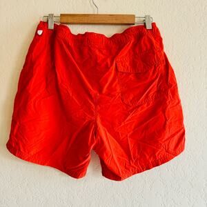 J. Crew | bright orange swim trunks